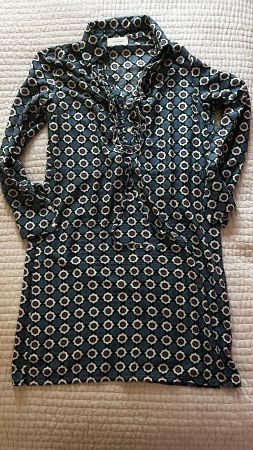 Ursula Onorati: ital. Sommerkleid, farbig, mit Rüschen