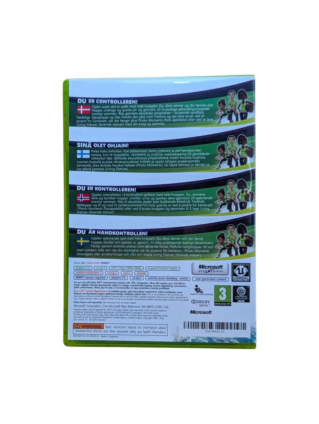Microsoft Jeux: Kinect Adventures! Xbox 360 – D'occasion à Domat/Ems par IsseldorsShop 1