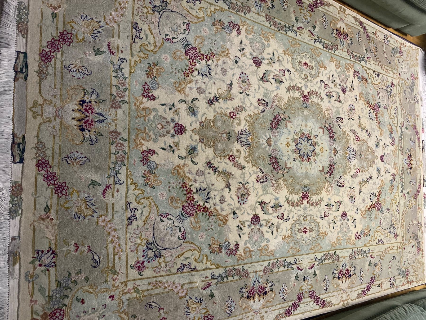 Teppiche: Wunderschöne Perser Teppich Tabriz mit Seide neue – Neu (gemäss Beschreibung) aus Männedorf von Adamiat 4
