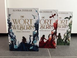 Die Wort Weberin Trilogie von Elvira Zeissler