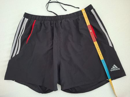Adidas Sportshorts Climate 365 schwarz mit Längsstreifen