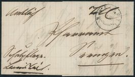 AG Nieder Hallwil - Zwergstempel - Brief