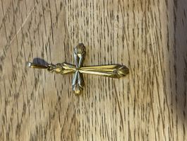 Älterer Kreuz Anhänger Amerikan