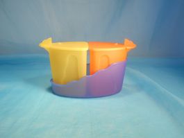 Tupperware Set, junge Welle, für Milch und Zucker