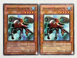 2x Amphibious Bugroth MK-3 Yu-Gi-Oh! Karte