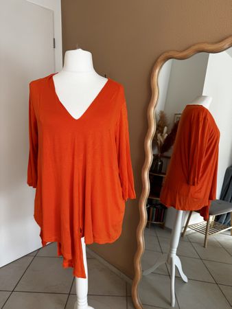 Niederberger orange Tunika von, Gr. 46-48, Top Zustand!