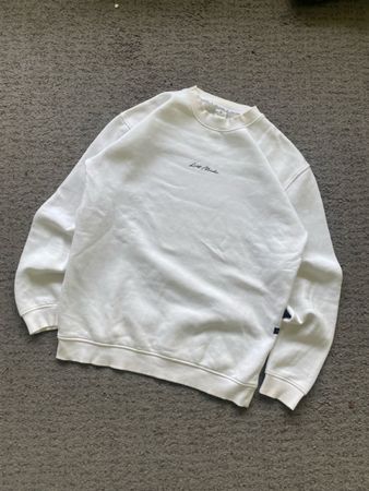 Pull blanc confortable, taille M - Idéal pour l'hiver!