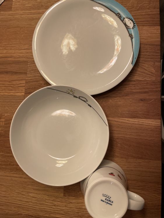 Kahla Geschirrsets: Tasse und Teller-Set, Kindergeschirr,Kahla – Gebraucht aus Männedorf von Dorrii85 1