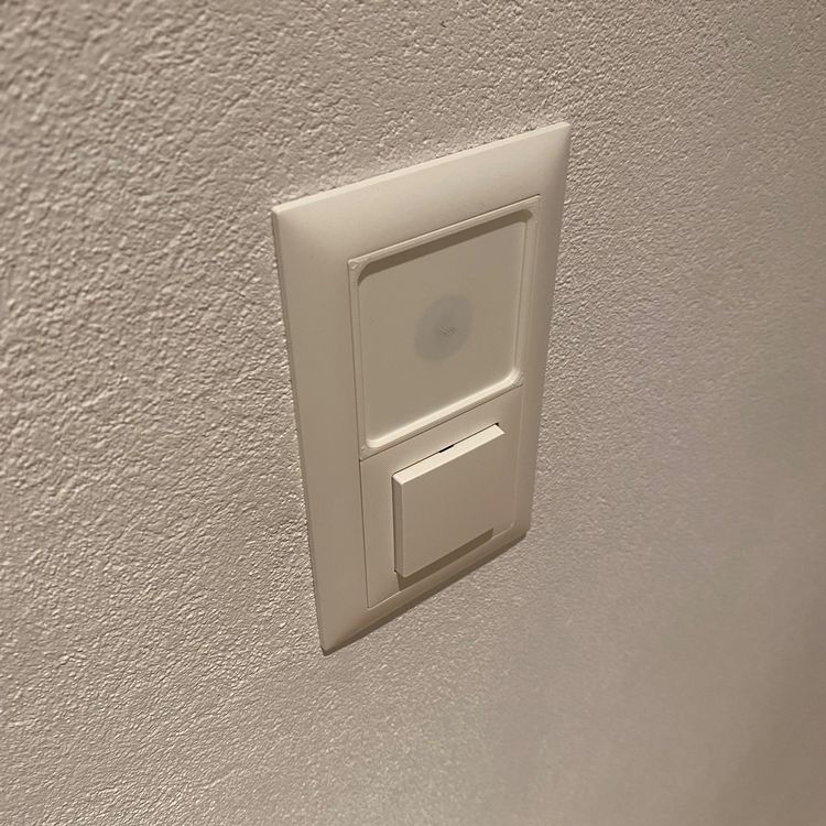 Halterung myStrom WiFi Button Plus mit Feller Edizio Due 2er 8