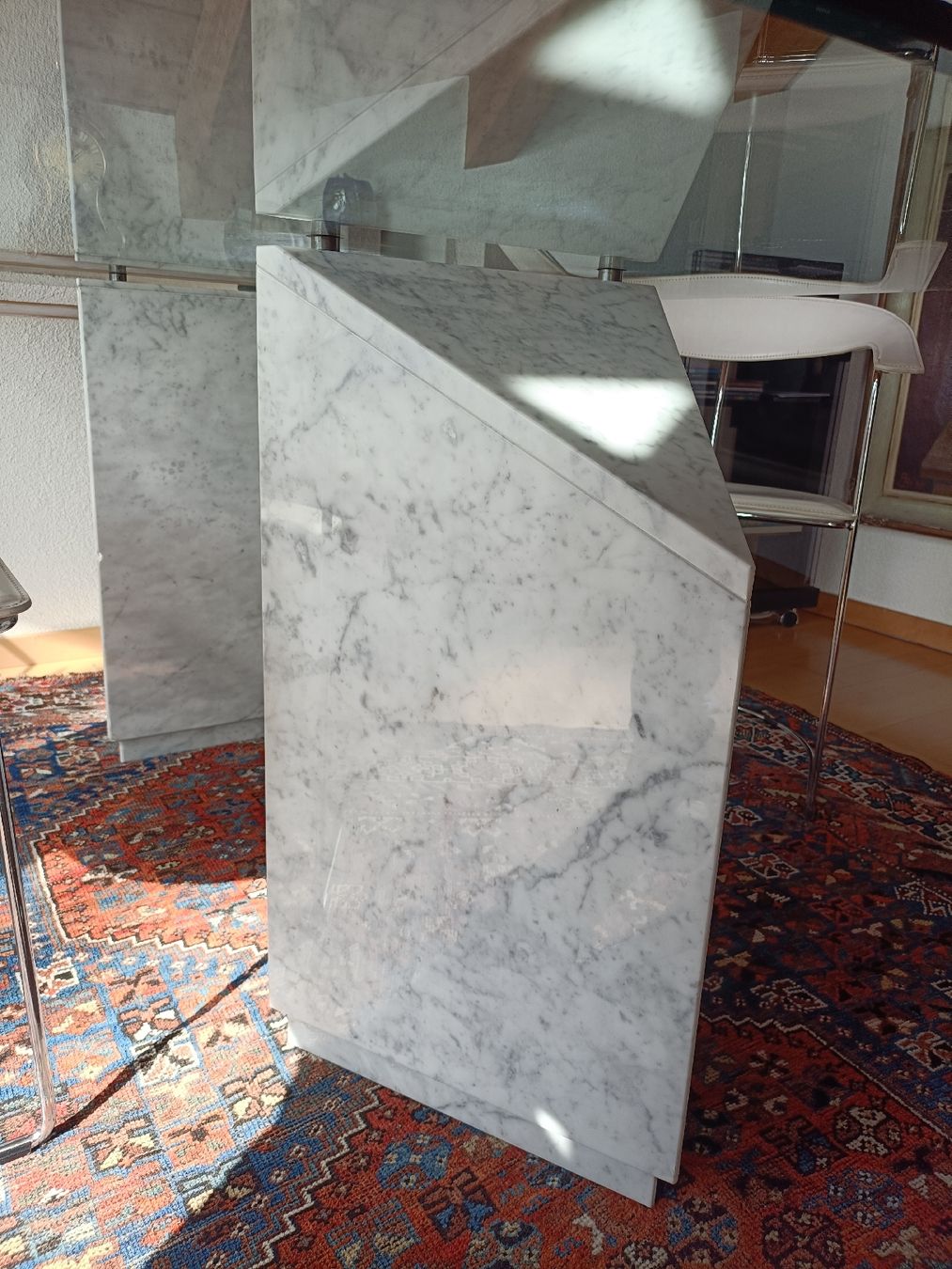 Tavoli: Designer Tisch mit zwei Stühlen – Usato da Schöfflisdorf venduto da Topo44 3
