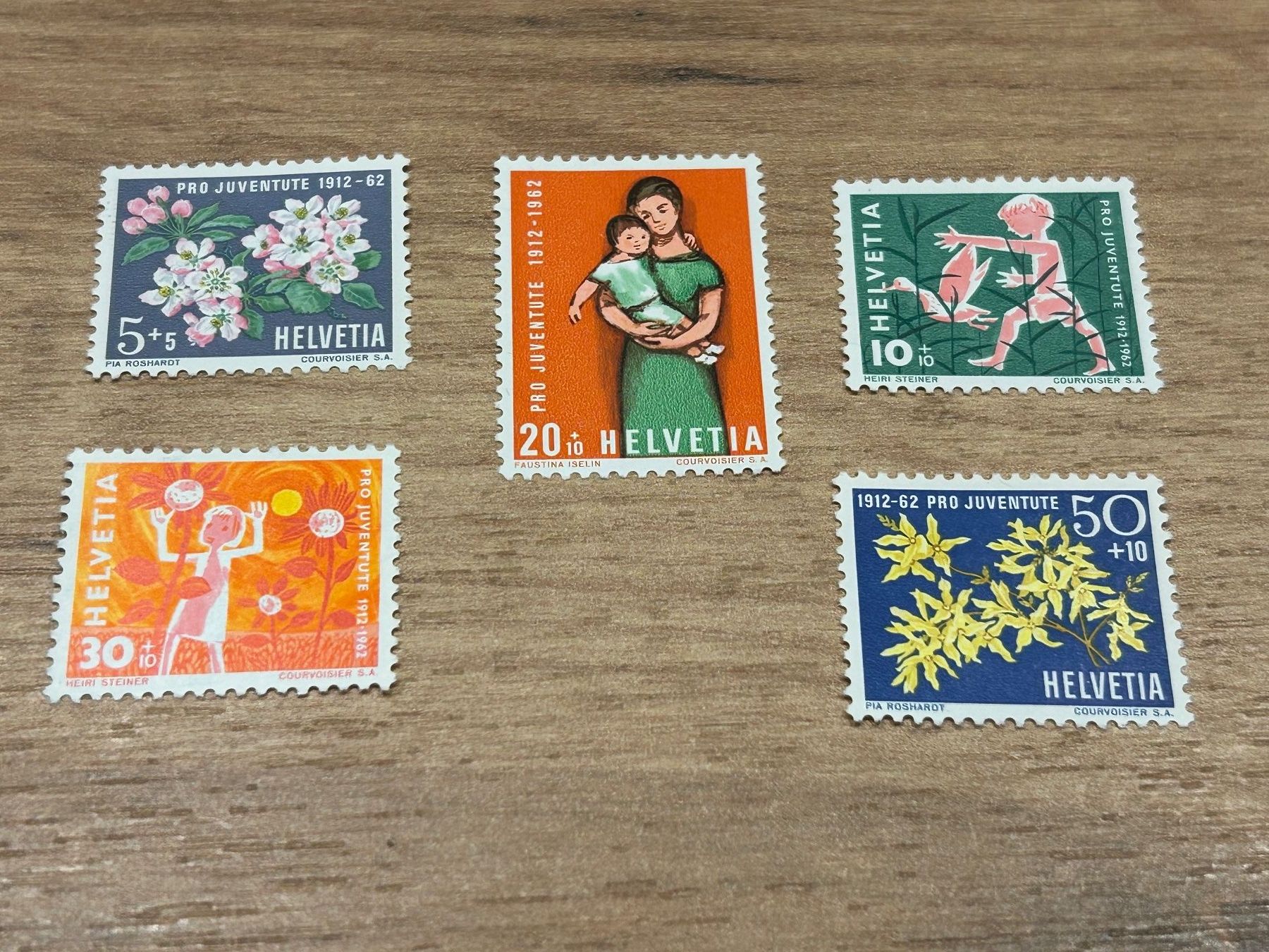 Tutti i francobolli: Briefmarke - Schweiz - Pro Juventute 1962 - postfrisch – Nuovo (secondo la descrizione) da Villnachern venduto da RicardoMary
