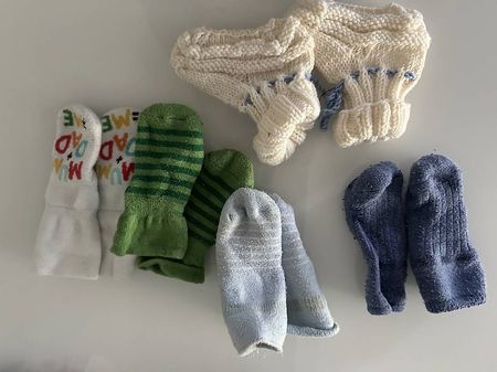 Socken Strickschuhe