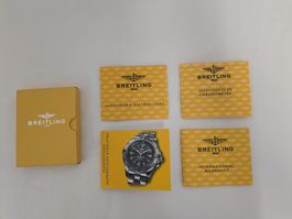Breitling Papiere: Chronometer Zertifikat, Bedienungsanleitu