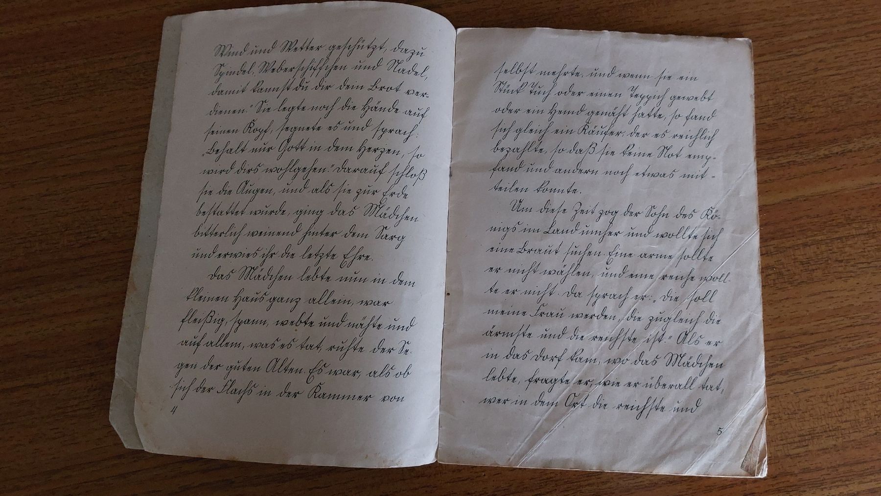 Documenti: Antikes Büchlein/Gebr. Grimm – Difettoso da Thörigen venduto da Mairitterling 2