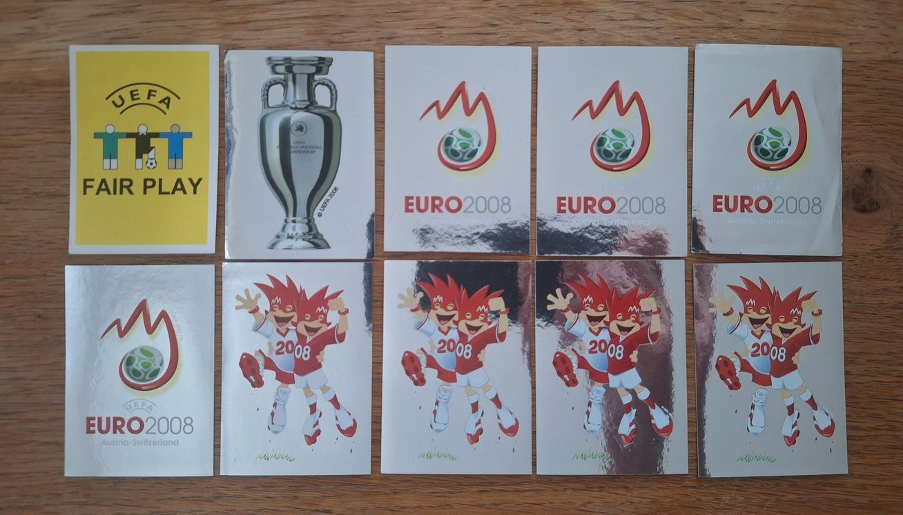 Panini Carte collezionabili: Panini EM 2008 / 10x Intro Stickers – Usato da Horw venduto da Zemmerli