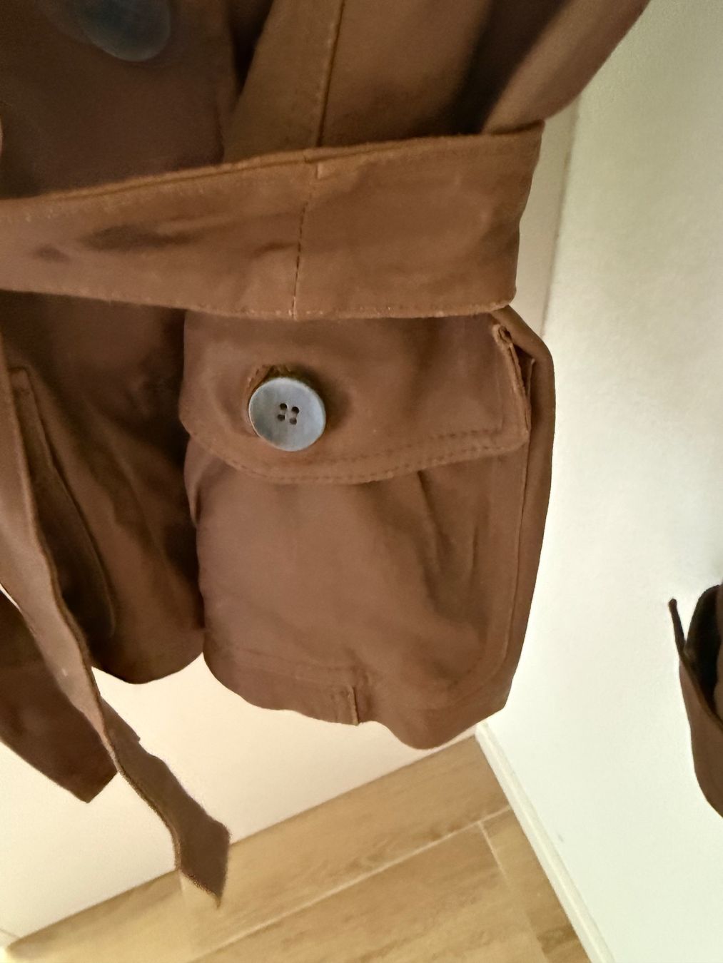 Max Mara Jacken: Veste Weekend Max Mara automne, cuir taille 38 beige – Gebraucht aus Gimel von fan_8tvc 3