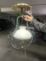 Gaslampe umgebaut auf elektrisch