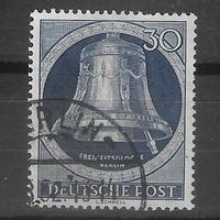 Berlin Nr. 85 gestempelt Glocke mit Klöppel rechts