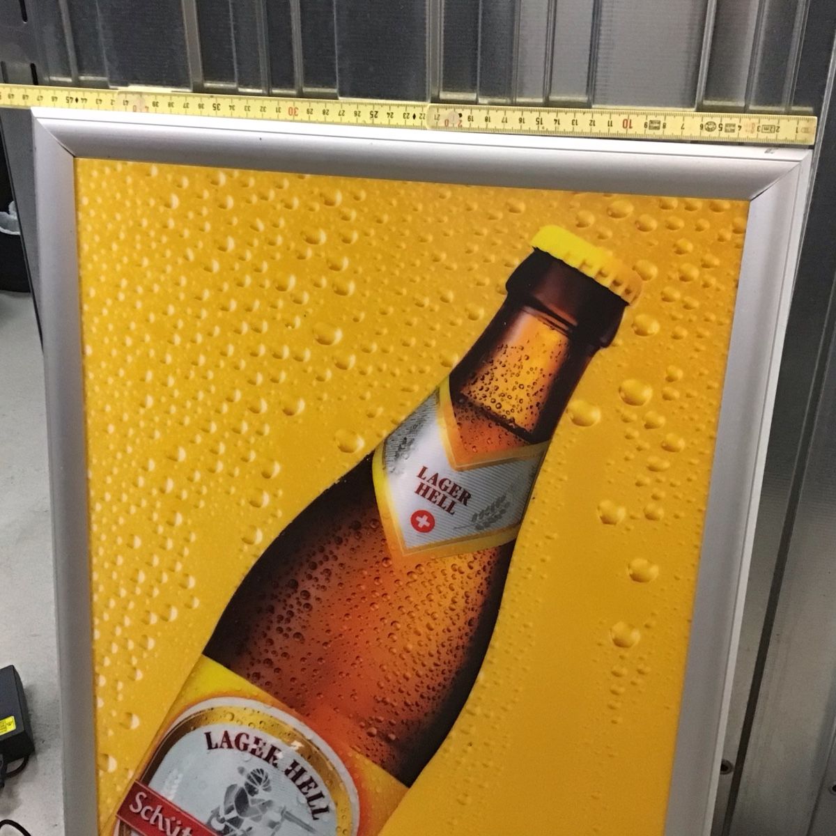 Insegne: Schützengarten Leuchtreklame,, Lager Bier. – Usato da Buchs ZH venduto da Obstgarten78