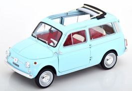 FIAT 500 GIARDINIERA 1964 HELLBLAU 1:18 NOREV