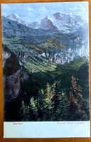 Isenfluh - Blick Mönch & Jungfrau 1906