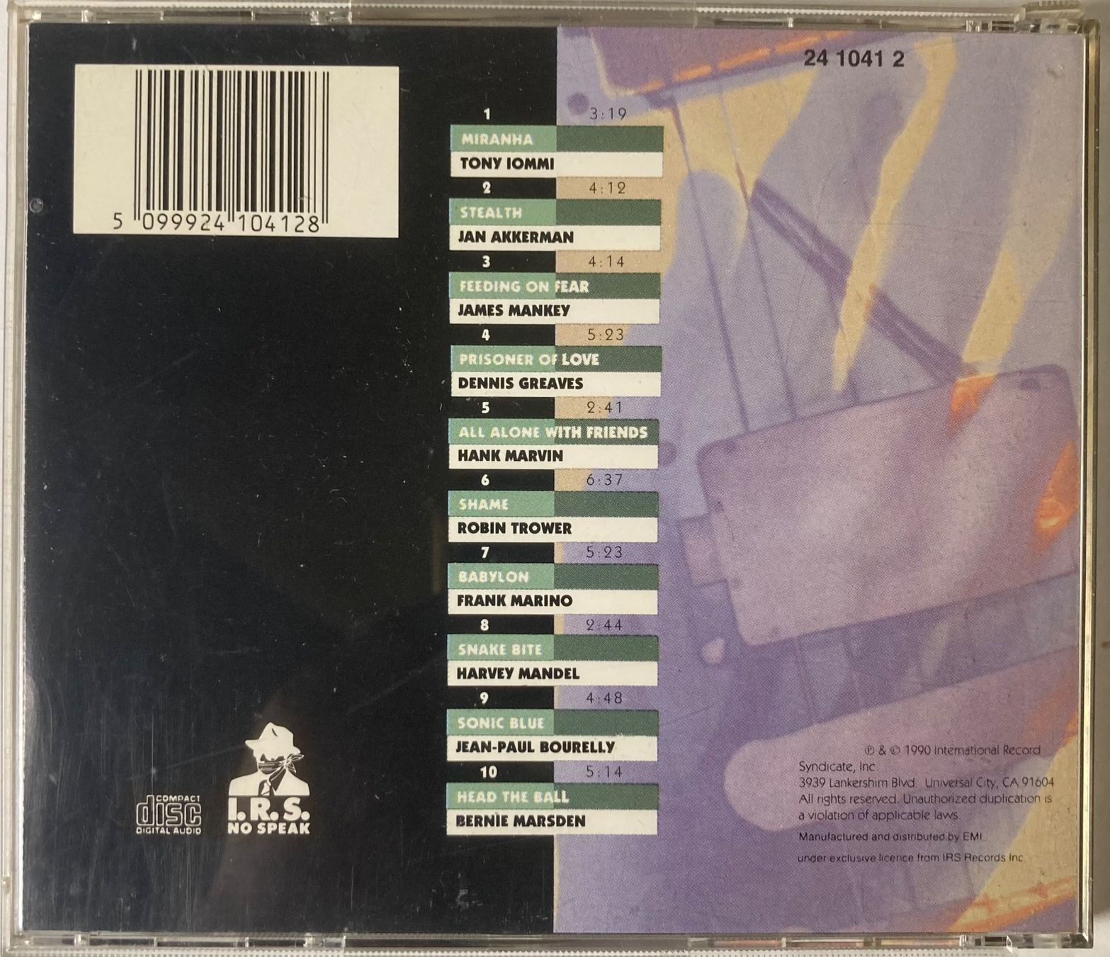 CD: DIVERS ARTISTES - GUITAR SPEAK II – Usato da Poliez-Pittet venduto da Newtown-Records 1