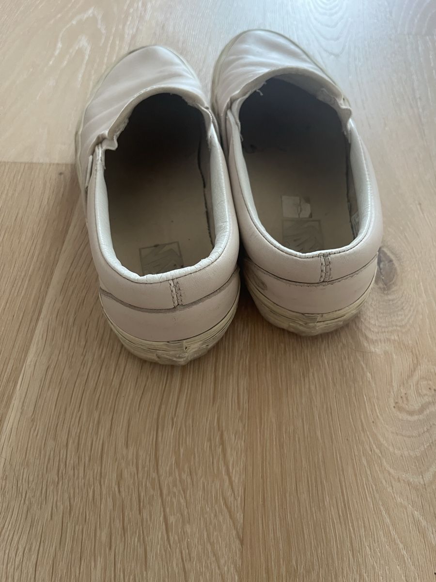 Vans Scarpe da uomo: Vans Leder Slip On  – Usato da Flims Dorf venduto da caren. 2