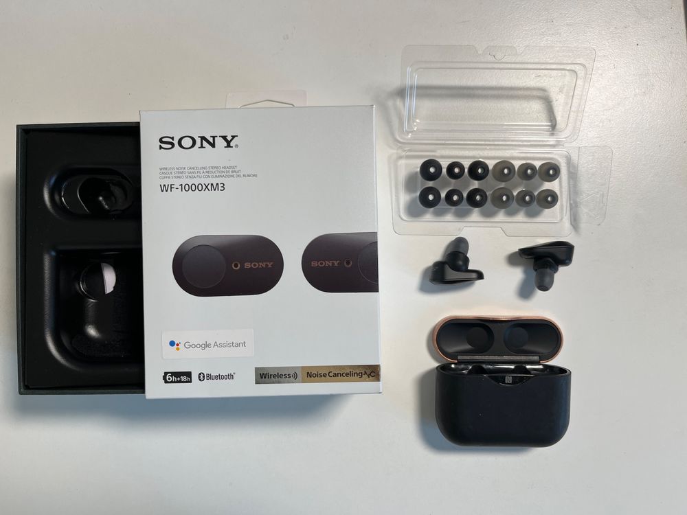SONY WF-1000 XM3 Wireless Earbuds | Kaufen auf Ricardo