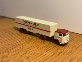 M1266 Selten: Lastwagen DANZAS, Hersteller MINIS (Spur N)