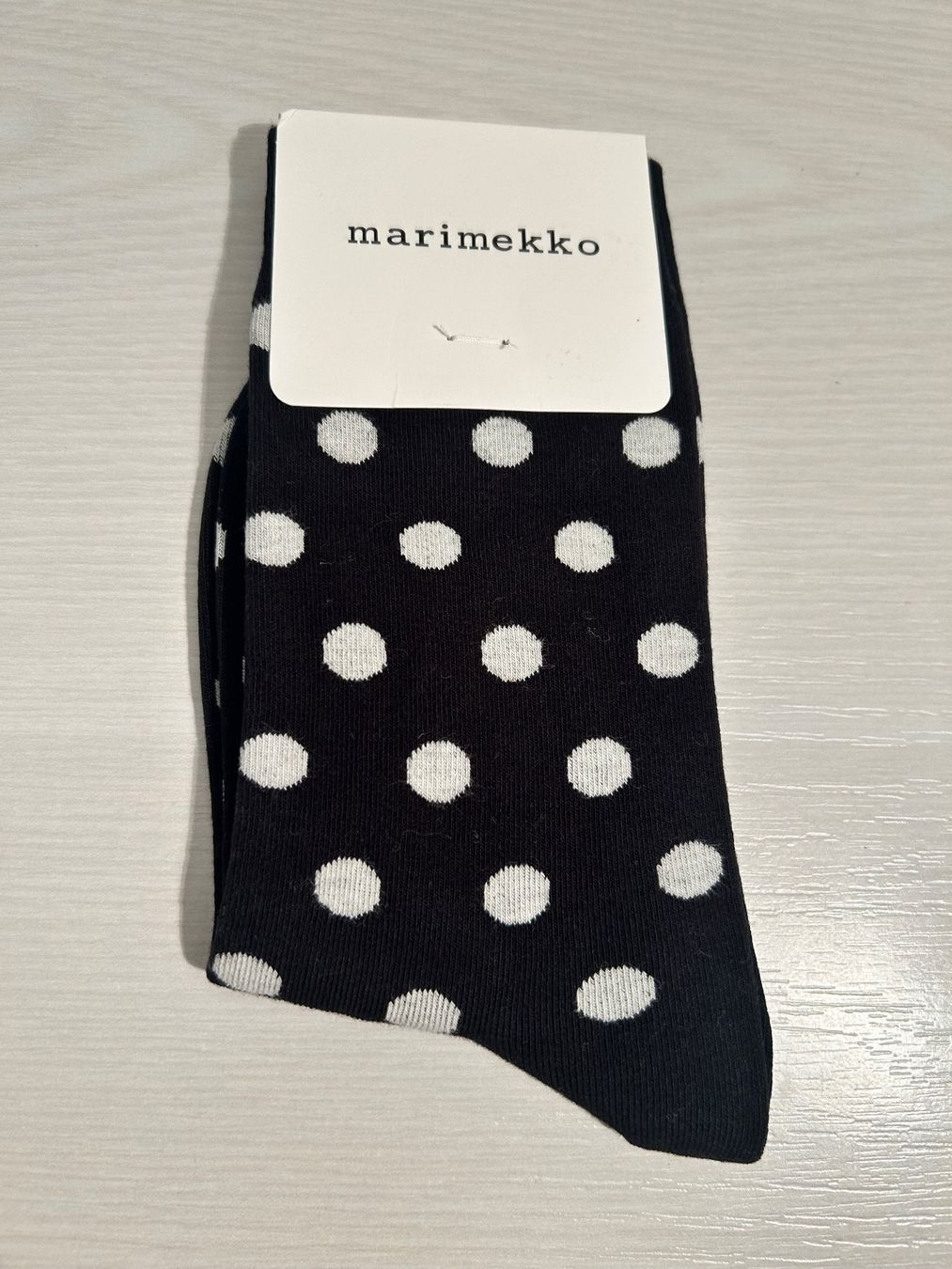 Calze: Socks with pop-up print flower Marimekko – Nuovo e nell'imballaggio originale da Zürich venduto da Ferienan 1