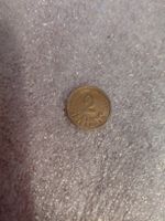 Alte Spielgeld Münze 2 Pfennig / Deutschland 