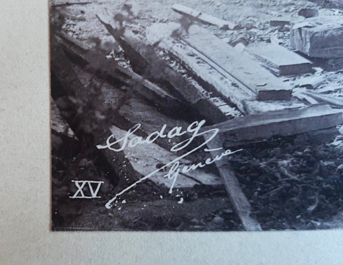 Poster & Bilder: Photo ancienne signée Frédéric Boissonnas Planche 15 – Gebraucht aus Sion von Gravure8283 3