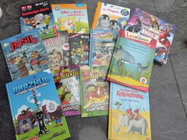 Bücherpaket 13 Stück Marvel, Tiger Team, Arazhul, Kokosnuss