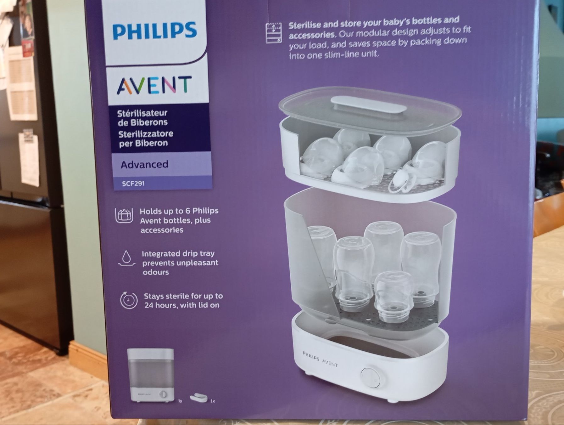 Avent Baby-Mahlzeiten: Philips AVENT SCF291 electric steam sterilizer – Neu und originalverpackt aus Dietikon von aberdeen30 1