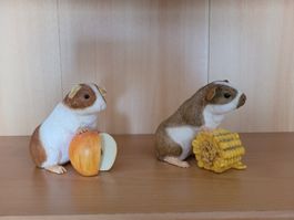 2 Meerschweinchenfiguren