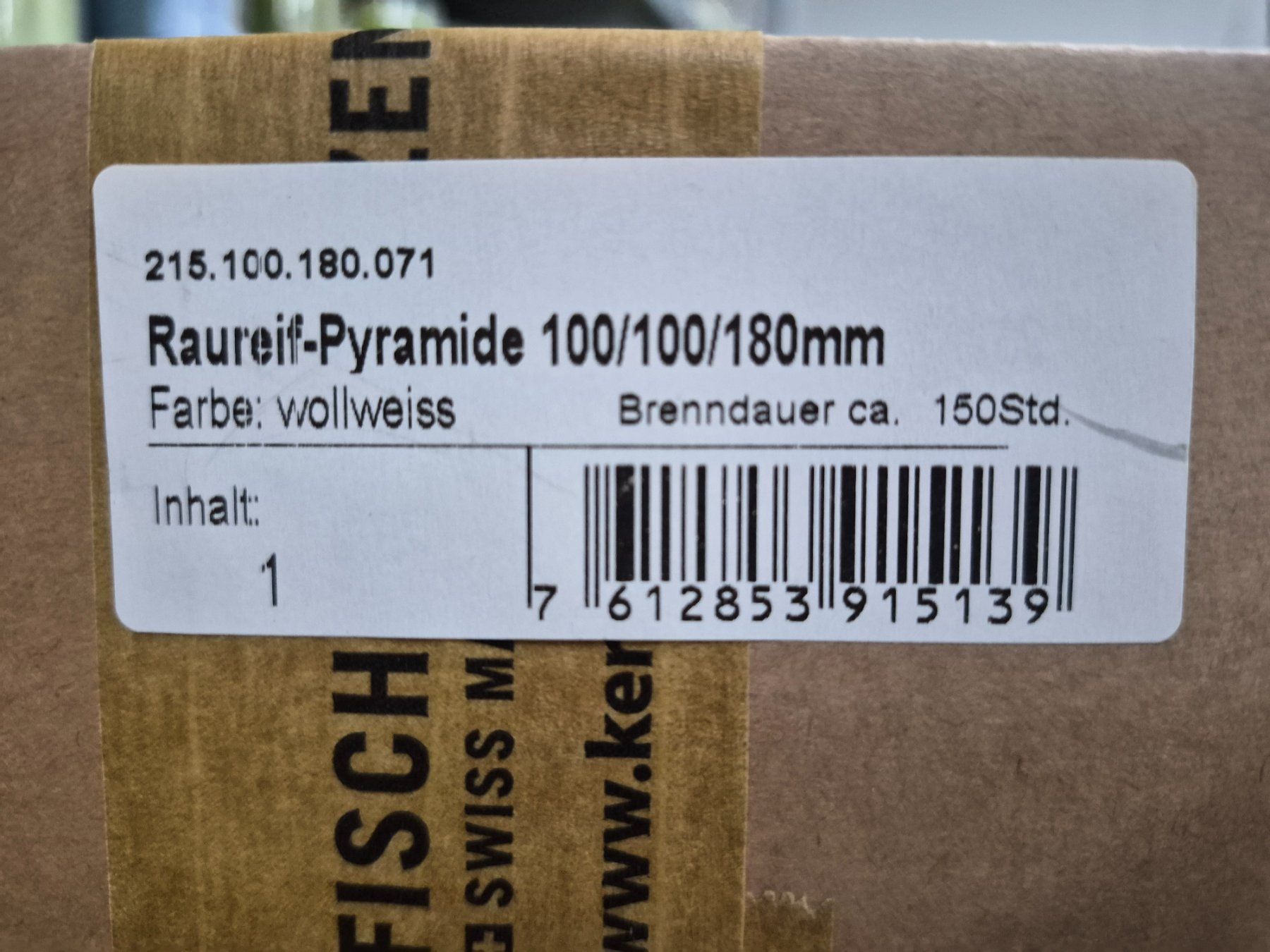 Kerzen: 529 Posten Kerze/n aus Liquidation – Neu (gemäss Beschreibung) aus Derendingen von Meisterstuecke 1