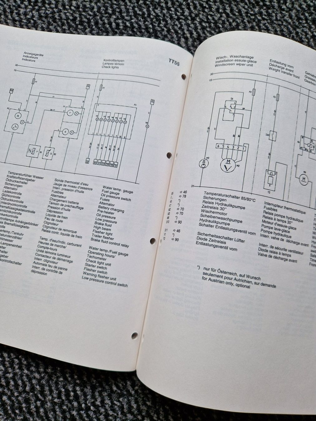 Aebi Trattori: Original ET-Liste Aebi Terratrac TT55 – Usato da Dürnten venduto da Bachtel84 6