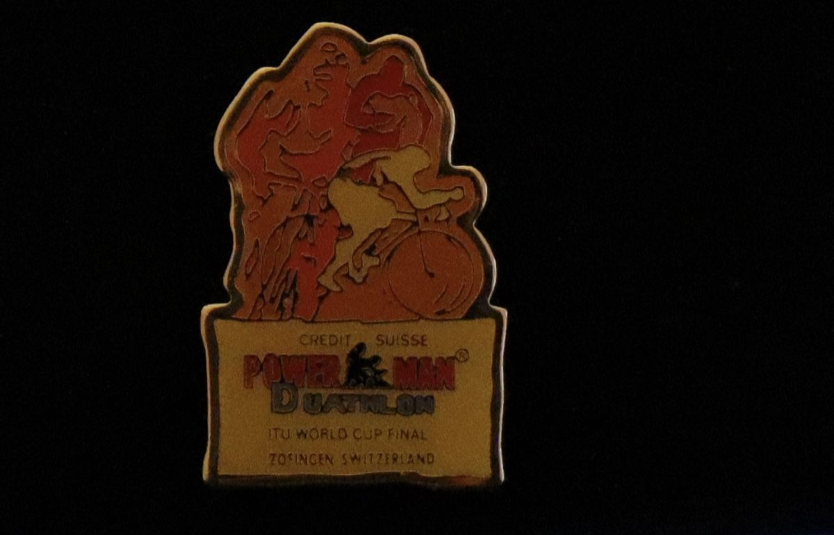 Placchette & Badge: PIN Powerman Duathlon Zofingen – Usato da Ottenbach venduto da siiinnaa_77