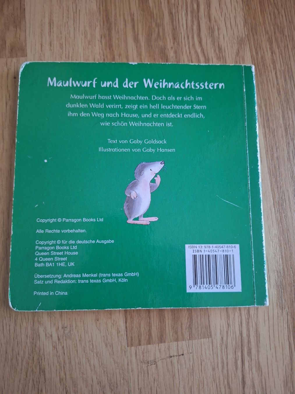 Libri: Maulwurf und der Weihnachtsstern Buch – Usato da Stettlen venduto da CySpocy 1