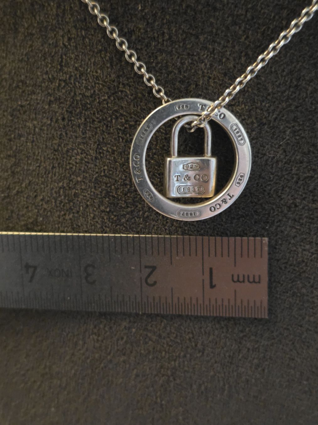 Tiffany & Co. Catenine: Tiffany & Co. 925 Silber Kette & 2 Anhänger – Usato da Binningen venduto da lieblingsstyle 4