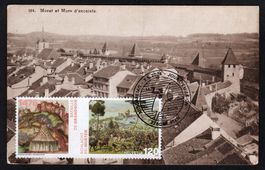 Maximumkarte Schlachten-Jubiläum Murten