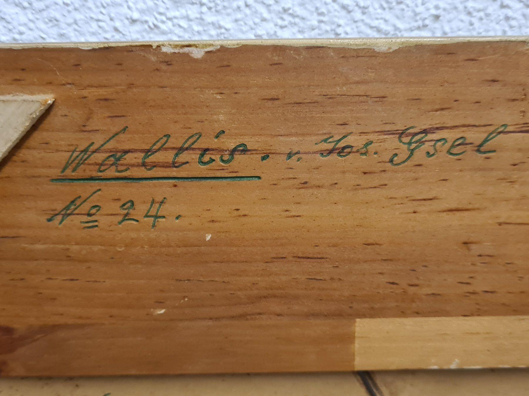Dipinti: Gemälde mit Rahmen Jos. Gsel Öl/Karton "Wallis" – Usato da Zürich venduto da Agios 3