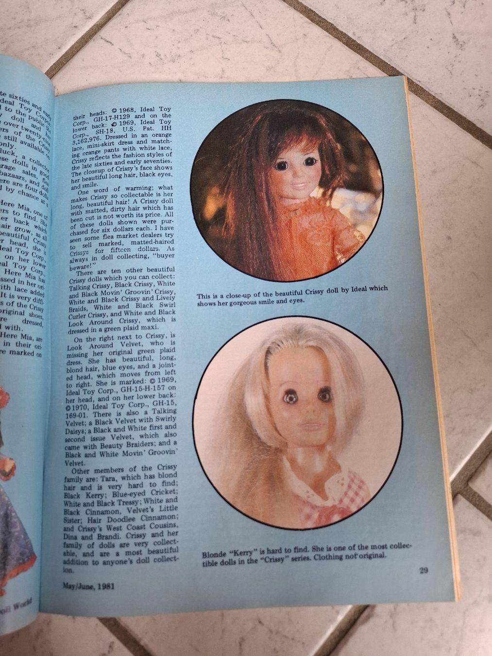 Riviste & Magazine: Vintage Doll World Heft Juni 1981 – Usato da Rafz venduto da Isidorro1 3