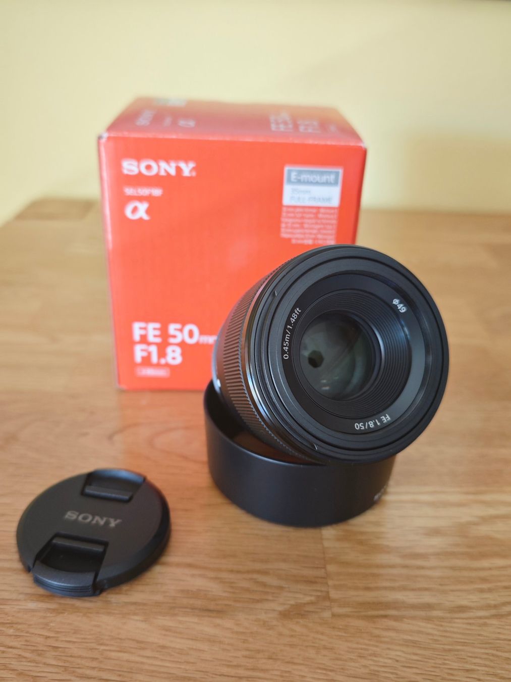 Sony Obiettivi: Sony 50mm F1.8 FE – Nuovo e nell'imballaggio originale da YVERDON-LES-BAINS venduto da CYBERSALE 1