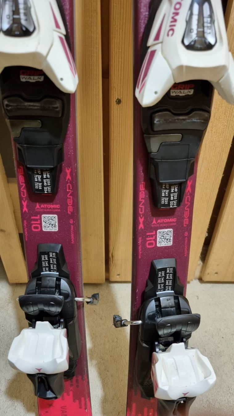 Atomic Sci: Atomic Kinder Ski 110 cm – Usato da Waldstatt venduto da EP1984 1