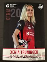 Autogrammkarte Xenia Truninger FC Aarau Frauen mit Autogramm