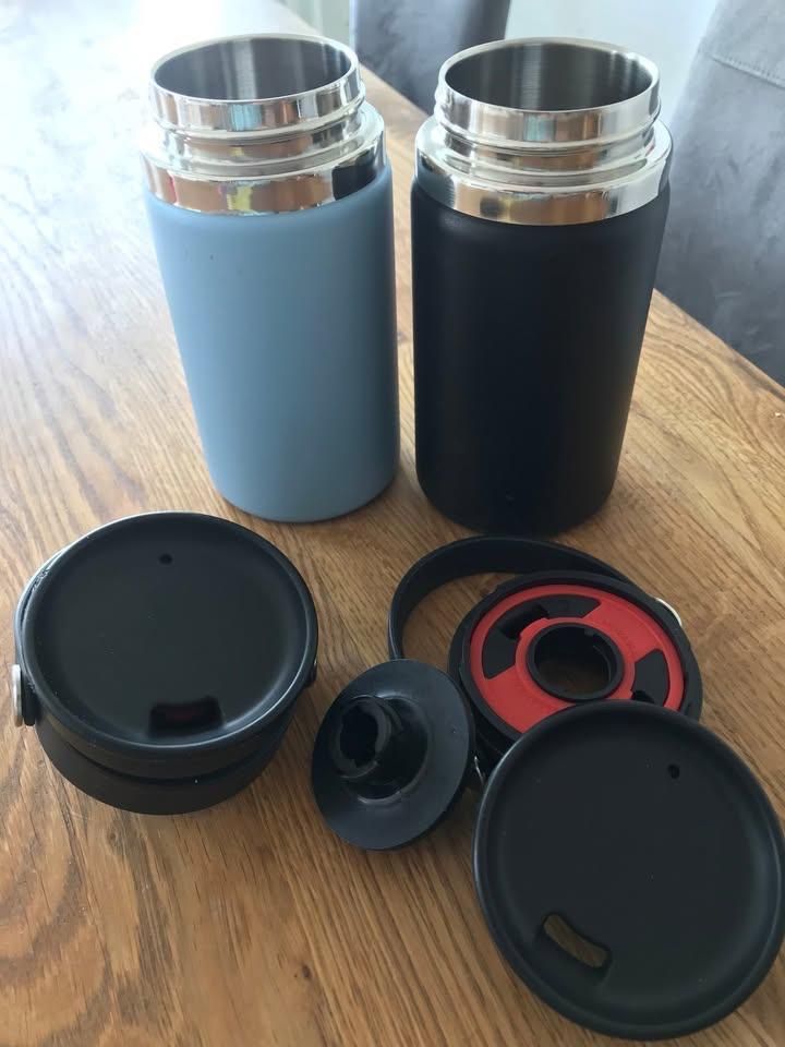 Borracce & Thermos: 12 oz Wide Flex Sip Trinkflaschen-Set – Usato da Männedorf venduto da cht_th