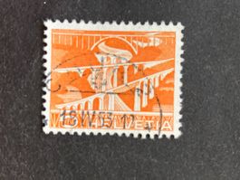 Schweiz 1953 Brücken Vollstempel CHUR 2 18.IV.53