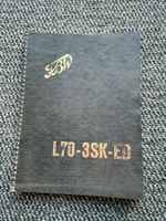 Original Ersatzteilliste FBW L70-3SK-ED Chassis, LKW