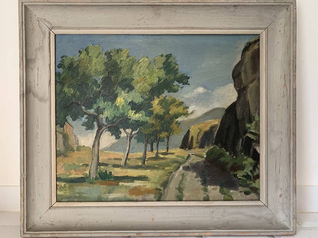Dipinti: Joseph GAUTSCHI (1900-1977) – Usato da Montreux venduto da Barber_Swiss_Vintage
